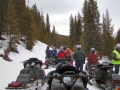 Snowmobiling in Grand Lake Colorado