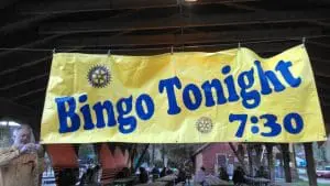 Rotary Club of Grand Lake, Colorado Bingo