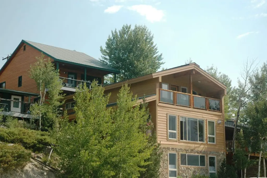 Tree House and Lake House overlooking Grand Lake, Colorado