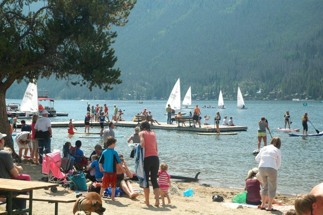 It's Summer in Grand Lake, Colorado Western Riviera